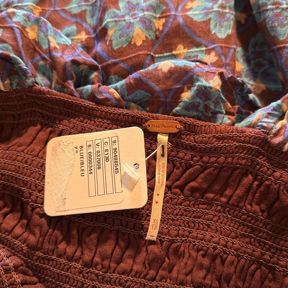 Free People Oasis Printed Maxi Dress
